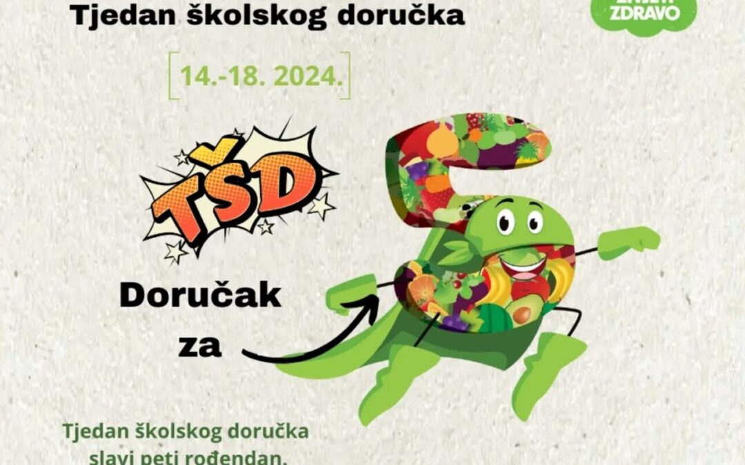 NACIONALNI TJEDAN ŠKOLSKOG DORUČKA