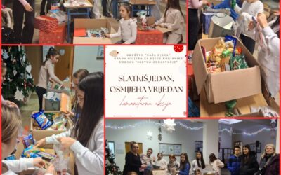 HUMANITARNA AKCIJA „SLATKIŠ JEDAN, OSMIJEHA VRIJEDAN“