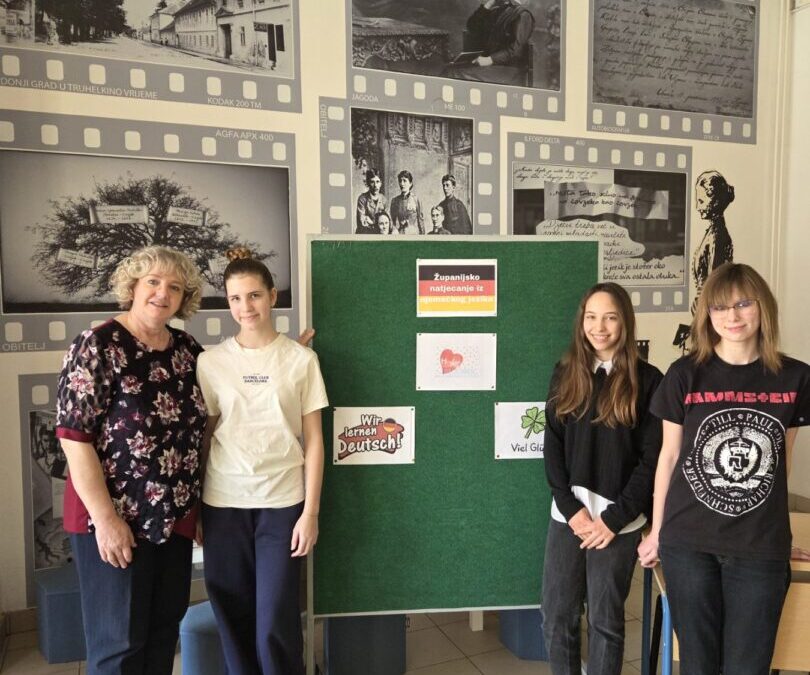 ŽUPANIJSKO NATJECANJE IZ NJEMAČKOG JEZIKA